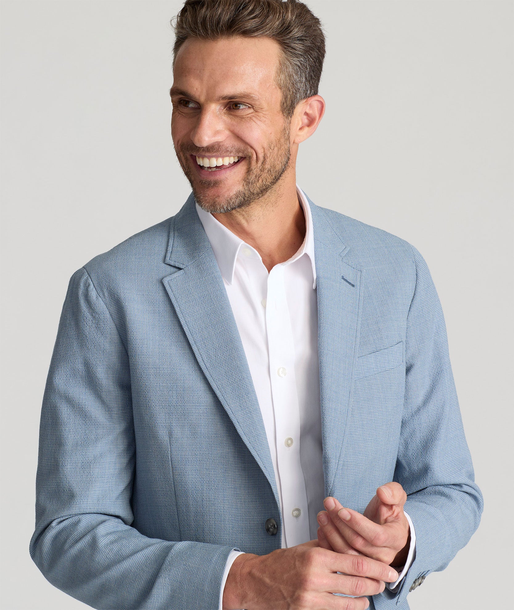 Italian Wool Seersucker Lane Sport Coat